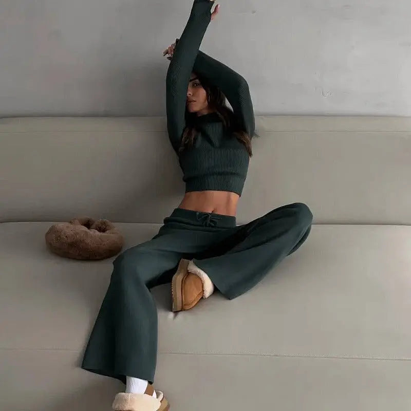 Women's Temperament Leisure Suit Long-sleeve Suit-3