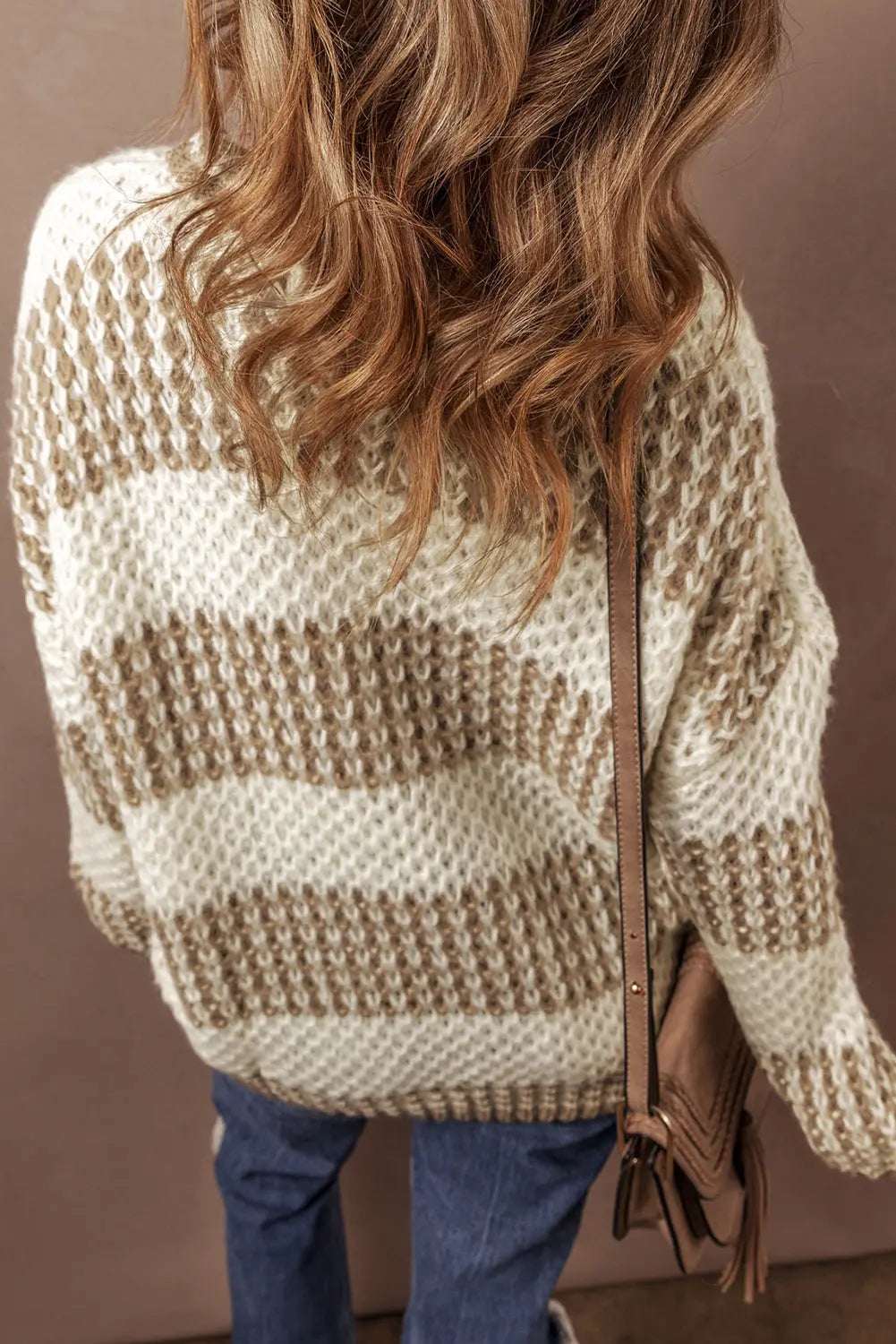 Saylor Round Neck Loose Sweater-1