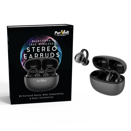 Pursonic True Wireless Stereo Earbuds – Immersive Sound, Compact Design, All-Day Comfort-0