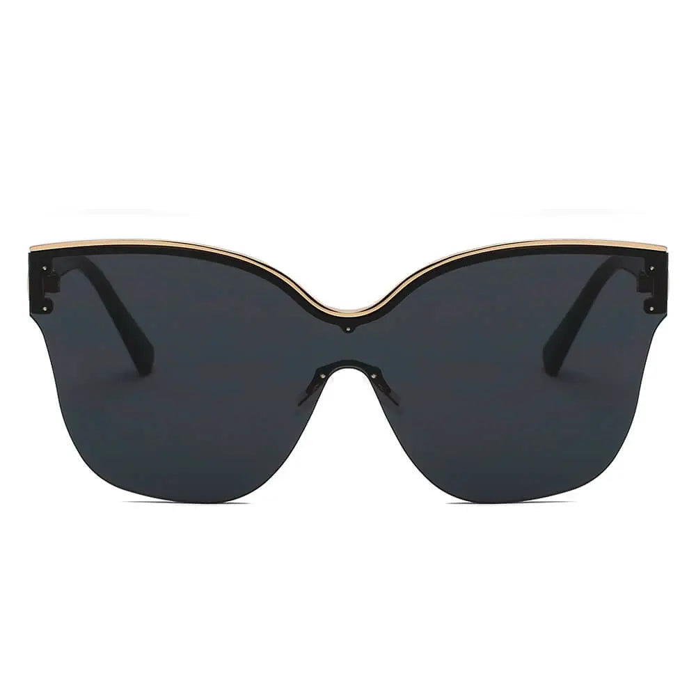 BARCELONA | Women Cat Eye Oversize Sunglasses-1