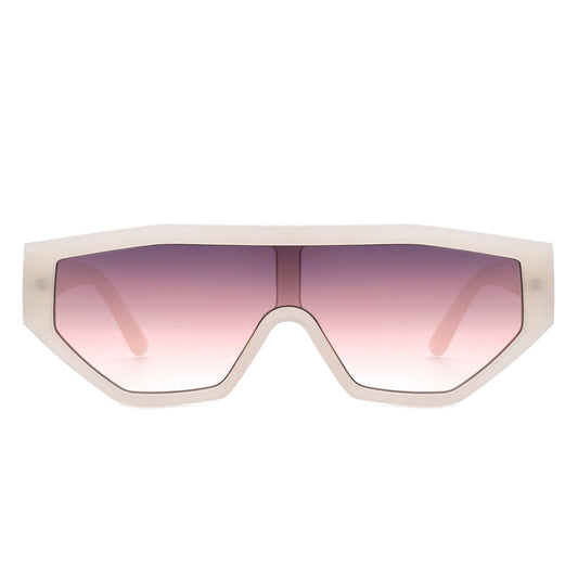 Geometric Futuristic Fashion Sunglasses