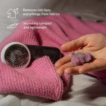 Fabric Shaver & Lint Remover with Cleaning Brush-1