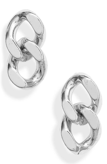 Classic Chain Stud Earrings | More Colors Available-2