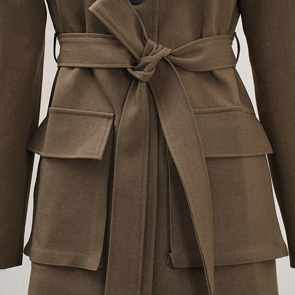 Waist-Cinching Jacket, Financial District | Women - BYMANYC ® New York-2