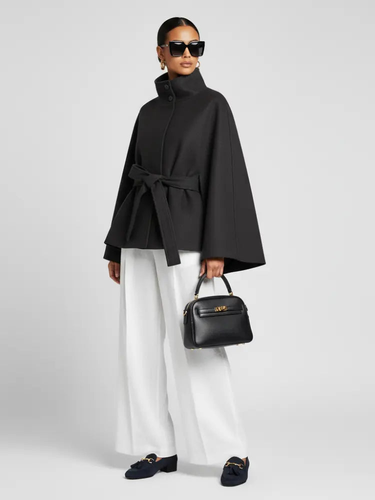 Women's Cape Jacket GRAMERCY PARK ECO FASHION BYMANYC ® New York-0