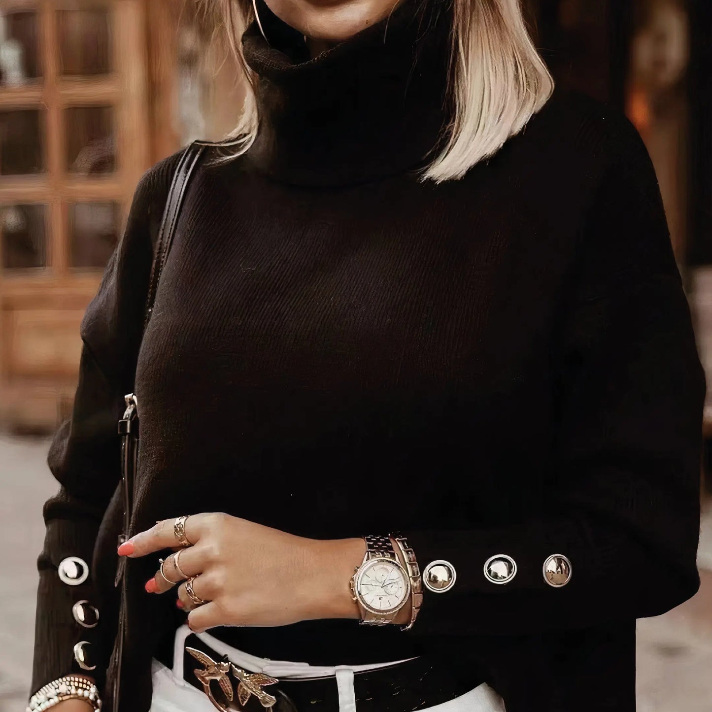 Winnie Turtleneck Sweater-1